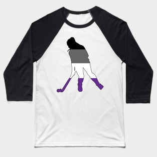 Field Hockey: Asexual Pride Baseball T-Shirt